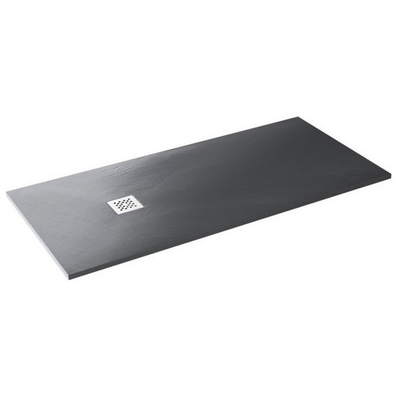 Каменный поддон RGW ST-168G 160х80 см 14152816-02, графит - фото 2