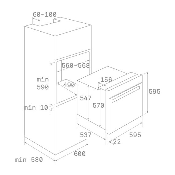 Электрический духовой шкаф Teka Country HRB 6400 ATB Brass 111010014 - фото 3
