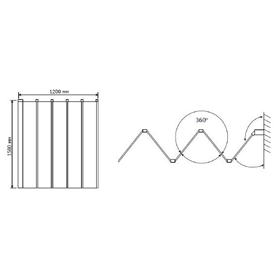 Шторка для ванны RGW SC-22 120 см 03112212-11, хром/прозрачное - фото 2