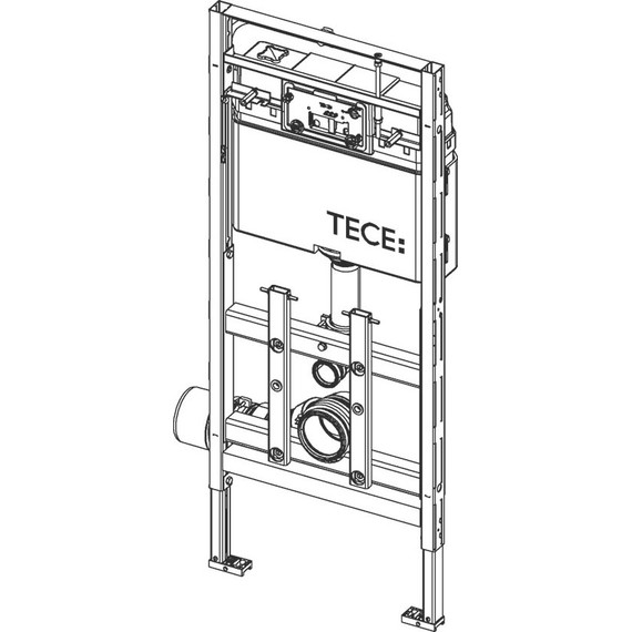 Инсталляция для подвесного унитаза TECElux 200 (h=1120 мм) 9600200 - фото, картинка 4 Инсталляция для подвесного унитаза TECElux 200 (h=1120 мм) 9600200 - фото 4