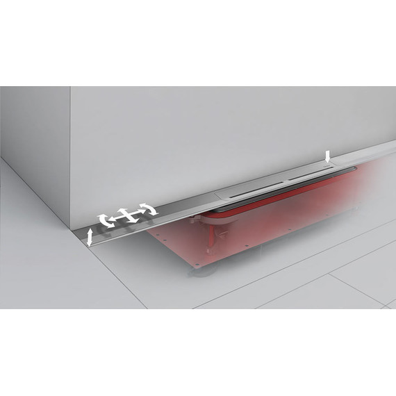 Трап TECEdrainprofile 80 см 670800, нержавеющая сталь, сатин, Цвет производителя: сатин, Размер трапа: 800 - фото 4