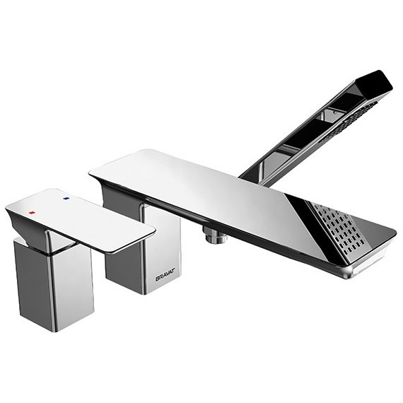 Смеситель для ванны Bravat Phillis F556101C-2-ENG - фото, картинка 2 Смеситель для ванны Bravat Phillis F556101C-2-ENG - фото 2