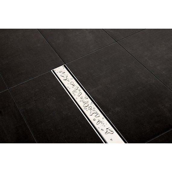 Решетка TECEdrainline “steel II” для трапа 90 см 600982, нержавеющая сталь, хром глянцевый - фото 4