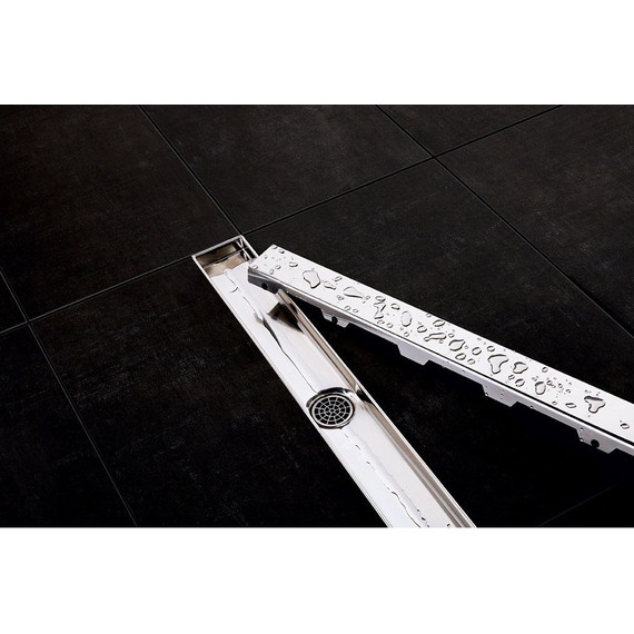 Решетка TECEdrainline “steel II” для трапа 100 см 601082, нержавеющая сталь, хром глянцевый - фото 5