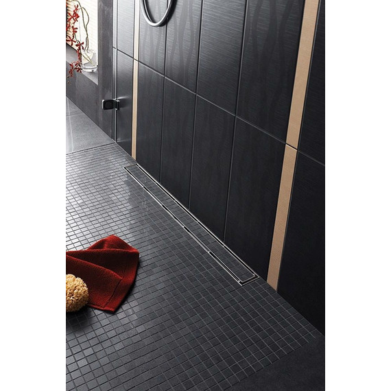 Решетка TECEdrainline “plate” для трапа 100 см 601070, нержавеющая сталь, хром глянцевый - фото 2