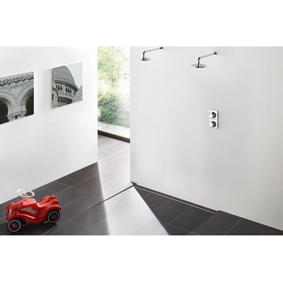 Решетка TECEdrainline "plate II" для трапа 70 см 600772, нержавеющая сталь, хром глянцевый - фото 6