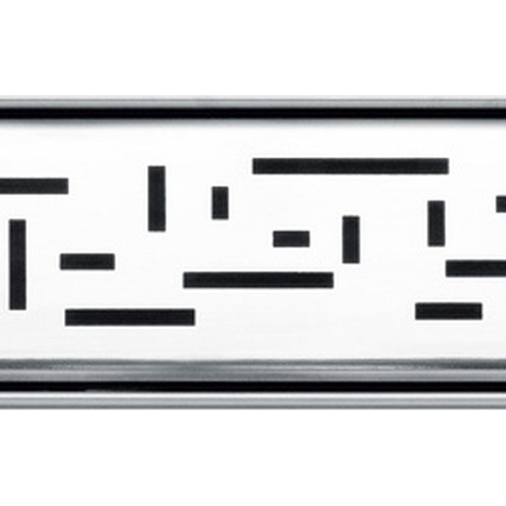 Решетка TECEdrainline "lines" для трапа 120 см 601220, нержавеющая сталь, хром глянцевый - фото 4