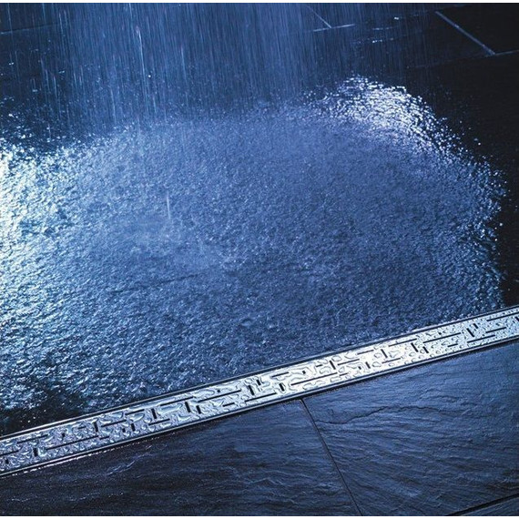 Решетка TECEdrainline "lines" для трапа 150 см 601520, нержавеющая сталь, хром глянцевый - фото 2