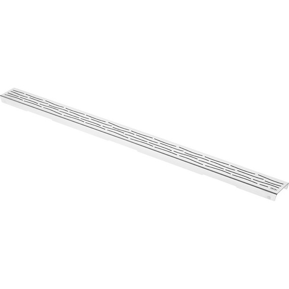 Решетка TECEdrainline "organic" для трапа 100 см 601060, нержавеющая сталь, хром глянцевый - фото 