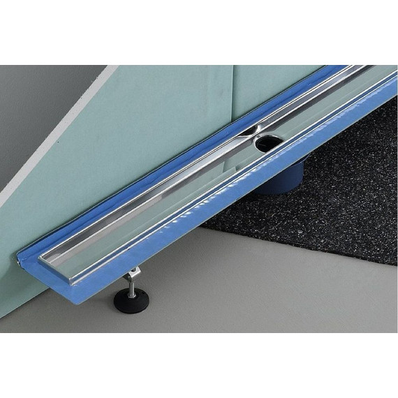 Трап TECEdrainline 80 см 600800, нержавеющая сталь (под плитку), Цвет производителя: хром, Размер трапа: 800 - фото 2