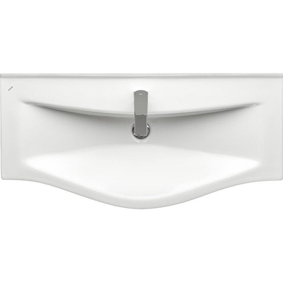 Тумба подвесная с раковиной Акватон Беверли 100 см 1A2367K0BV010, белый - фото, картинка 8 Тумба подвесная с раковиной Акватон Беверли 100 см 1A2367K0BV010, белый - фото 8