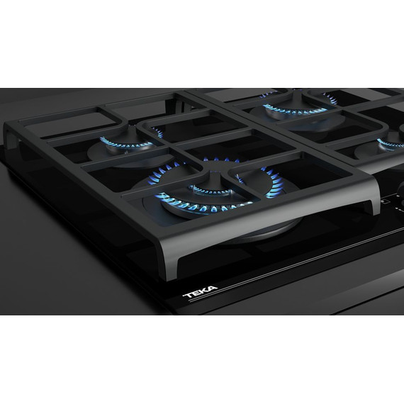 Газовая варочная поверхность Teka Urban GZC 64320 XBN Night river black 112570042 - фото 10