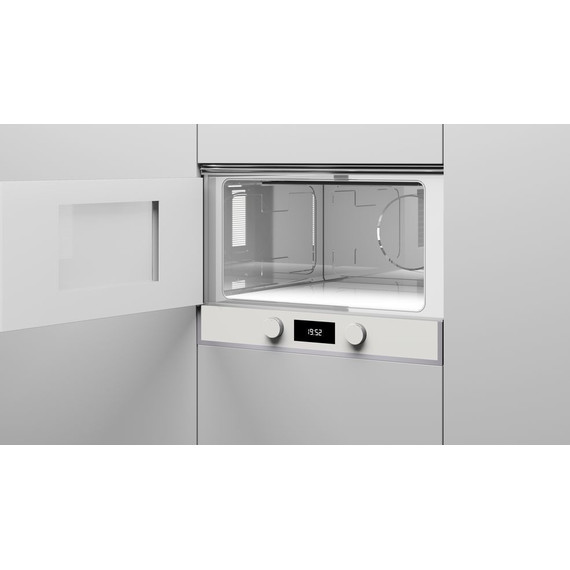 Встраиваемая микроволновая печь Teka Maestro ML 822 BIS L White 40584302 (белое стекло) - фото 12