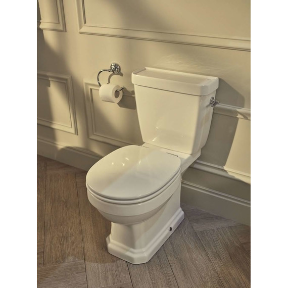 Унитаз-компакт Roca Carmen Rimless 3420A7000 с крышкой микролифт - фото 8