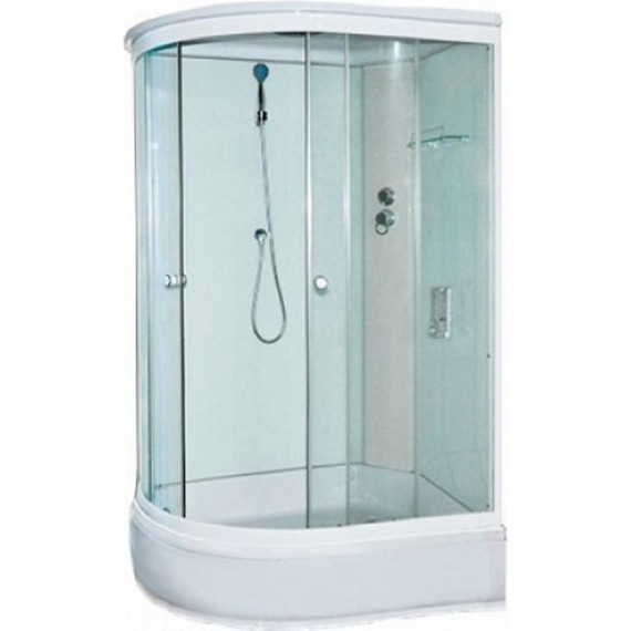 Душевая кабина Loranto CS-8114-M R 120х85 см, белый/матовое - фото 