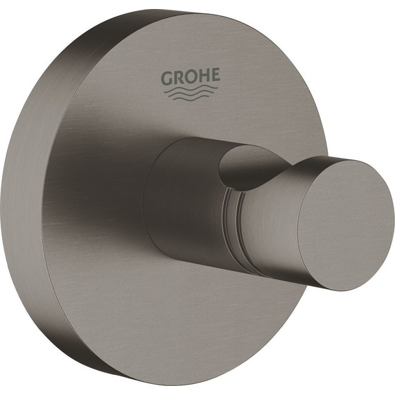Крючок Grohe Essentials 40364AL1, цвет тёмный графит матовый - фото 
