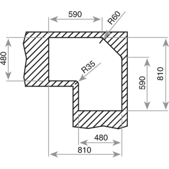 Кухонная мойка Teka Angular 2B 10118005, нержавеющая сталь - фото 4