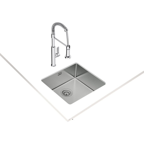 Кухонная мойка Teka Maestro Be Linea RS15 45.40 115000006, нержавеющая сталь - фото 2