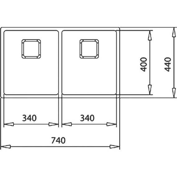 Кухонная мойка Teka Maestro Flexlinea RS15 2B 740 115030009, нержавеющая сталь - фото 3