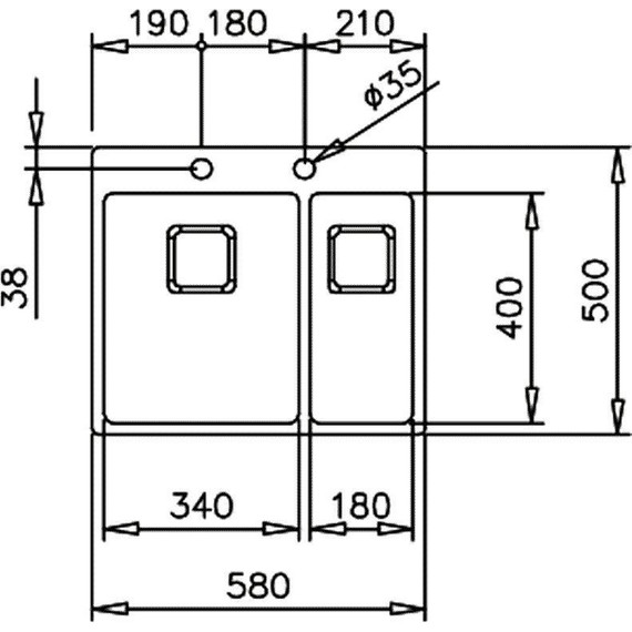 Кухонная мойка Teka Maestro Forlinea RS15 2B 580 115030013, нержавеющая сталь - фото 3