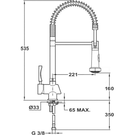 Смеситель для кухни Teka Maestro MY 18161002 - фото 3
