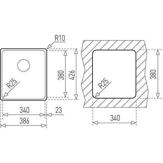 Кухонная мойка Teka Maestro BEF 34.38 F 40180110, нержавеющая сталь - фото 2