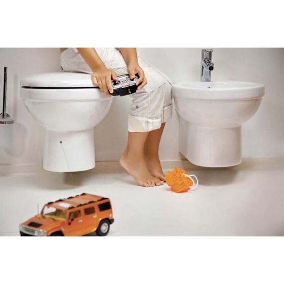 Унитаз подвесной AM.PM Bliss C551738WH с тонкой крышкой микролифт - фото 5