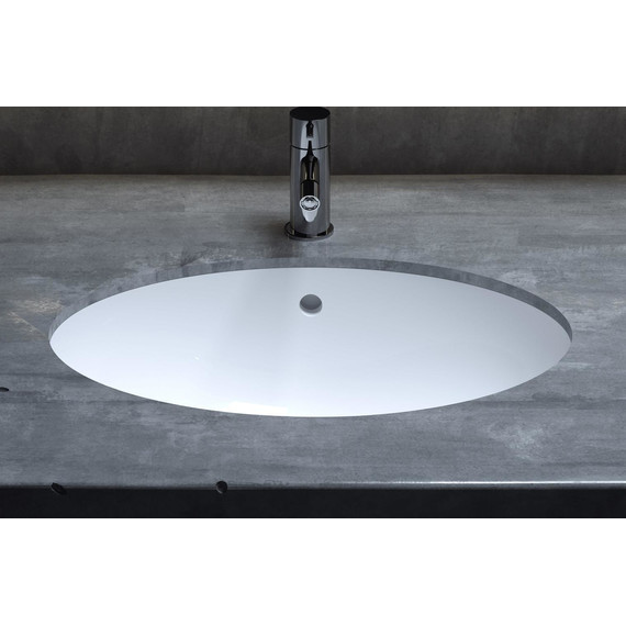 Раковина врезная под столешницу Salini Marea 12 56 см 1101109M (S-Sense) матовая - фото 4