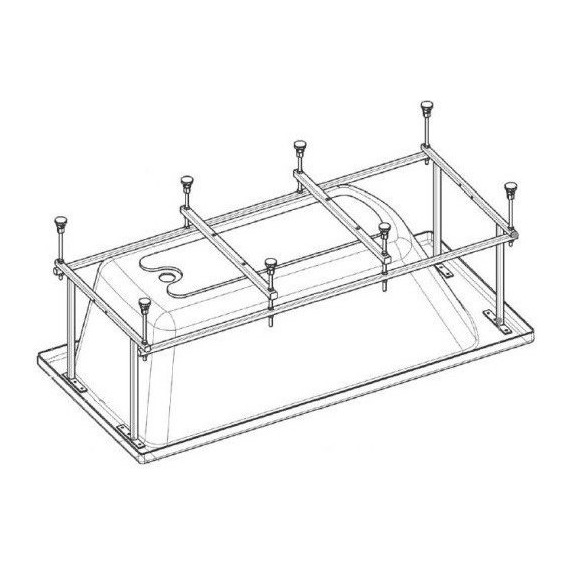 Монтажный комплект для ванны Roca Elba 248513000 - фото 2