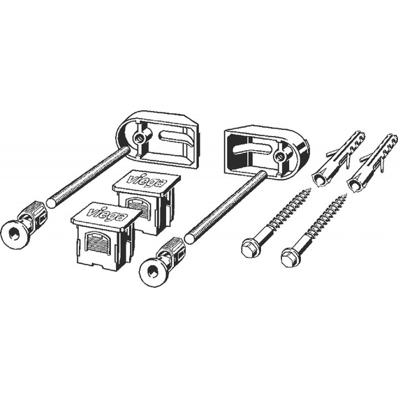 Крепежный набор Viega Prevista Dry 776619 - фото 2