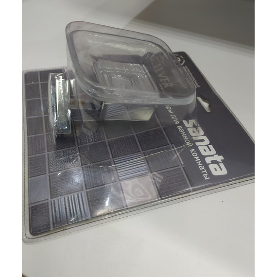 Стеклянная мыльница Sanata S17CCZ09 - фото 4