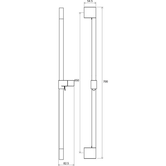 Душевая штанга Ravak Chrome 70 см X07P013 - фото, картинка 3 Душевая штанга Ravak Chrome 70 см X07P013 - фото 3