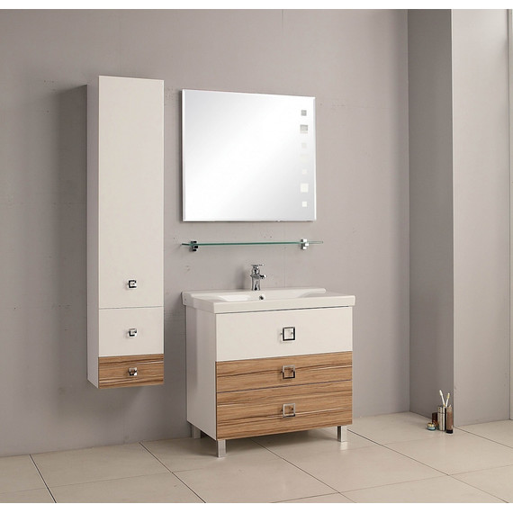 Полка для зеркала Акватон Ария 80 см 1A144603AA010 - фото 2