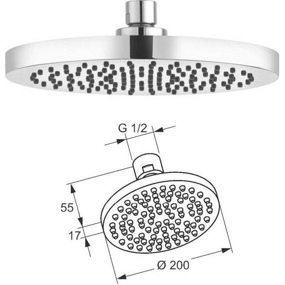 Набор смесителей 7 в 1 для ванны Kludi Pure&Easy 376300565 - фото 7
