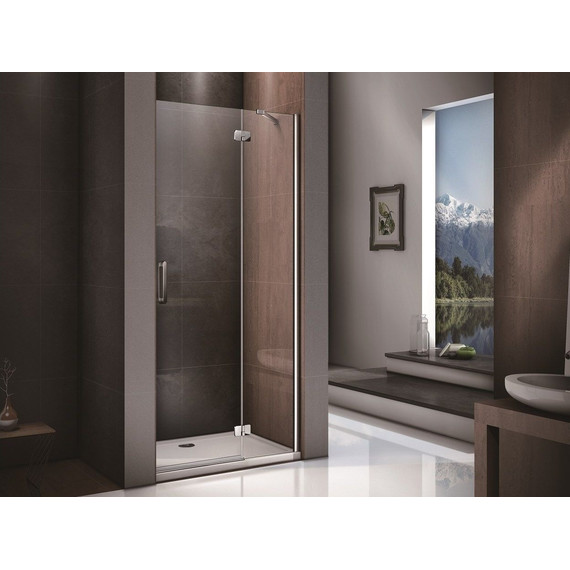 Душевая дверь Bas Saturn WTW-130-C-CH 130 см L/R, хром/прозрачное - фото 9