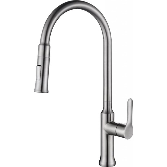 Смеситель для кухни BelBagno BB-LAM38-IN, сатин - фото 