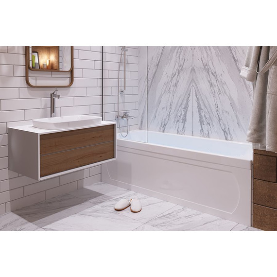 Ванна акриловая 1ACReal Gamma 150х69 см BBA-GA157X0-00U с ножками, Размер - мм: 1500х700 - фото, картинка 13 Ванна акриловая 1ACReal Gamma 150х69 см BBA-GA157X0-00U с ножками, Размер - мм: 1500х700 - фото 13