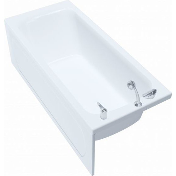 Ванна акриловая 1ACReal Gamma 170х69 см BBA-GA177X0-00U с каркасом, Размер - мм: 1700х700 - фото 6