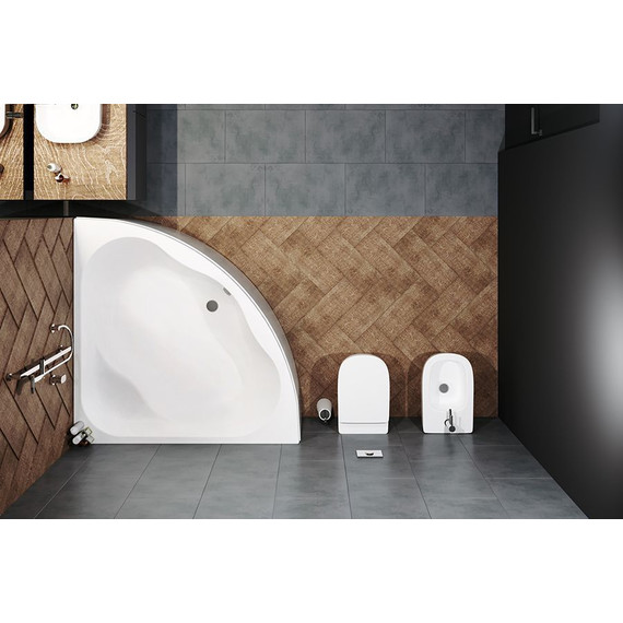 Ванна акриловая 1ACReal Moscow 150х150 см BBA-MW1515X0-00U с каркасом - фото 8