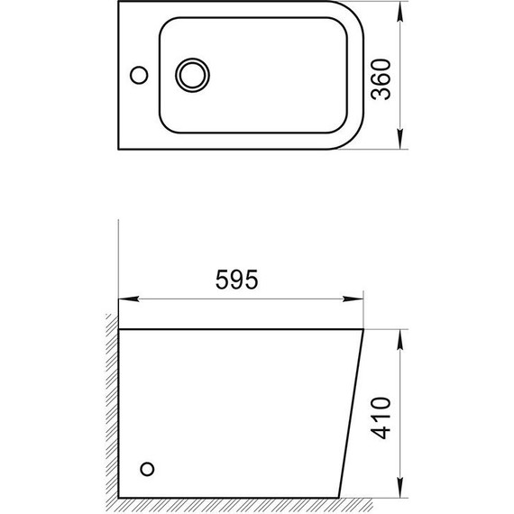 Биде напольное BelBagno Ardente-R BB003B - фото 2