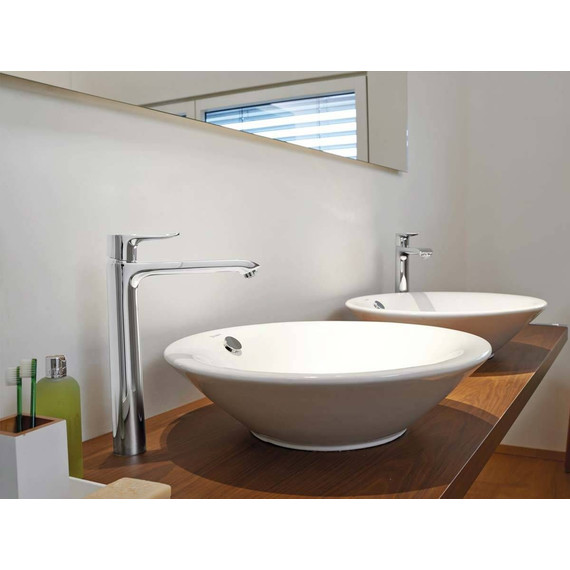 Смеситель для раковины высокий Hansgrohe Metris 200 31183000 - фото, картинка 7 Смеситель для раковины высокий Hansgrohe Metris 200 31183000 - фото 7