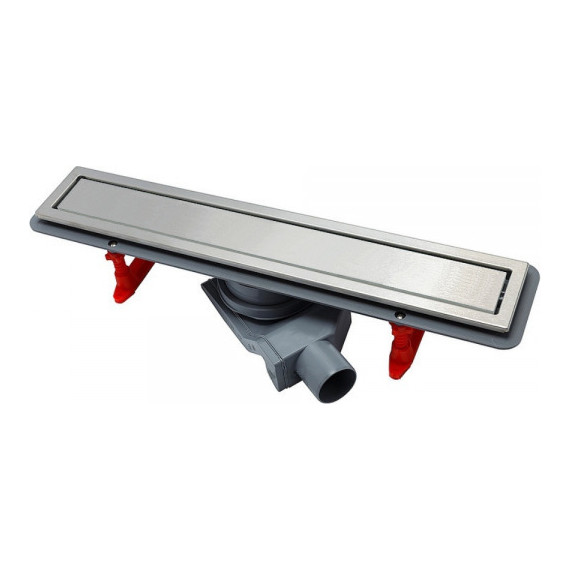 Трап Pestan (BETTOSERB) Confluo Premium White Glass Line 85 см 13000285, нержавеющая сталь/стекло, хром/белый (под плитку), Цвет производителя: хром, белый, Размер трапа: 850 - фото 6