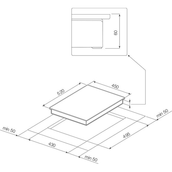 Индукционная варочная поверхность Graude IK 45.0 S - фото 2