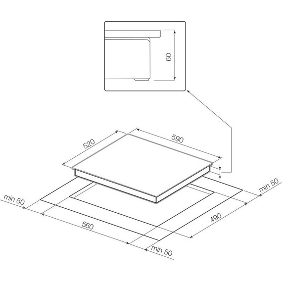 Индукционная варочная поверхность Graude IK 60.1 KS - фото 2