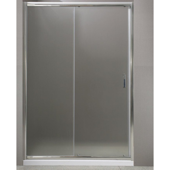 Душевая дверь BelBagno 155 см UNO-BF-1-155-P-Cr, хром/текстурное - фото 