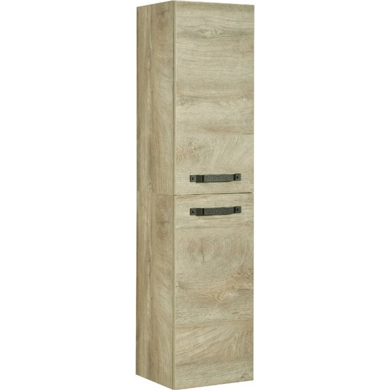 Шкаф подвесной Акватон Лофт Фабрик 34 см 1A242803LTDU0, дуб эндгрейн - фото 3