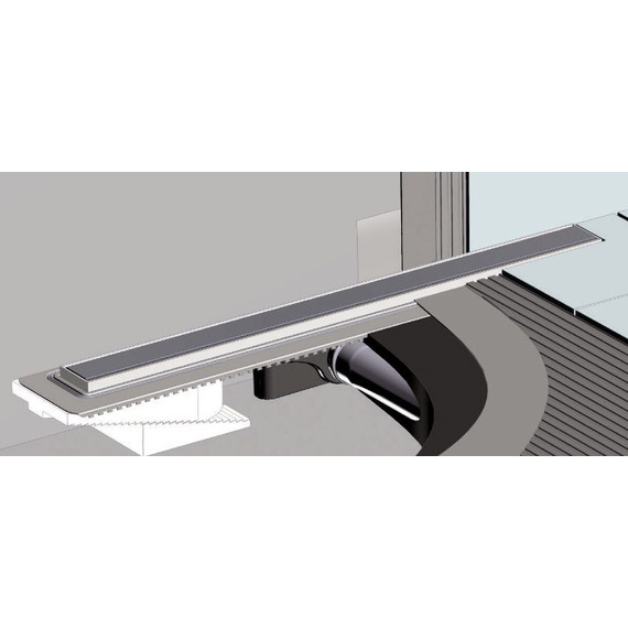 Трап Berges Wasserhaus B1 Antik 60 см 092124, нержавеющая сталь, золото, Цвет производителя: золото, Размер трапа: 600 - фото 7