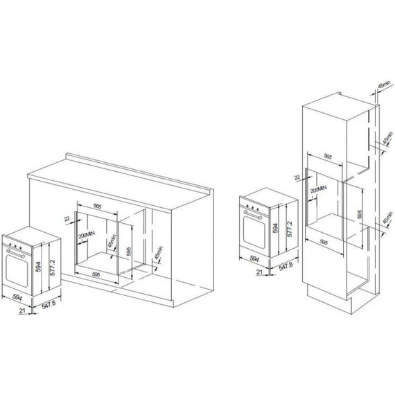 Электрический духовой шкаф Graude BK 60.2 EL - фото 3