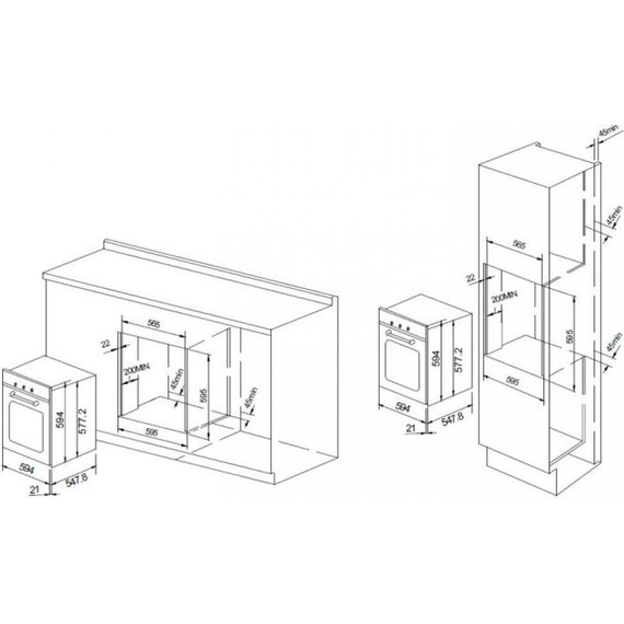 Электрический духовой шкаф Graude BK 60.3 EL - фото 4