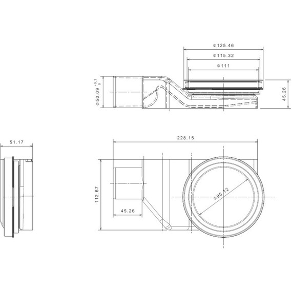 Трап Pestan (BETTOSERB) Confluo Premium Line 65 см 13100004, нержавеющая сталь (под плитку), Цвет производителя: хром, Размер трапа: 650 - фото, картинка 11 Трап Pestan (BETTOSERB) Confluo Premium Line 65 см 13100004, нержавеющая сталь (под плитку), Цвет производителя: хром, Размер трапа: 650 - фото 11